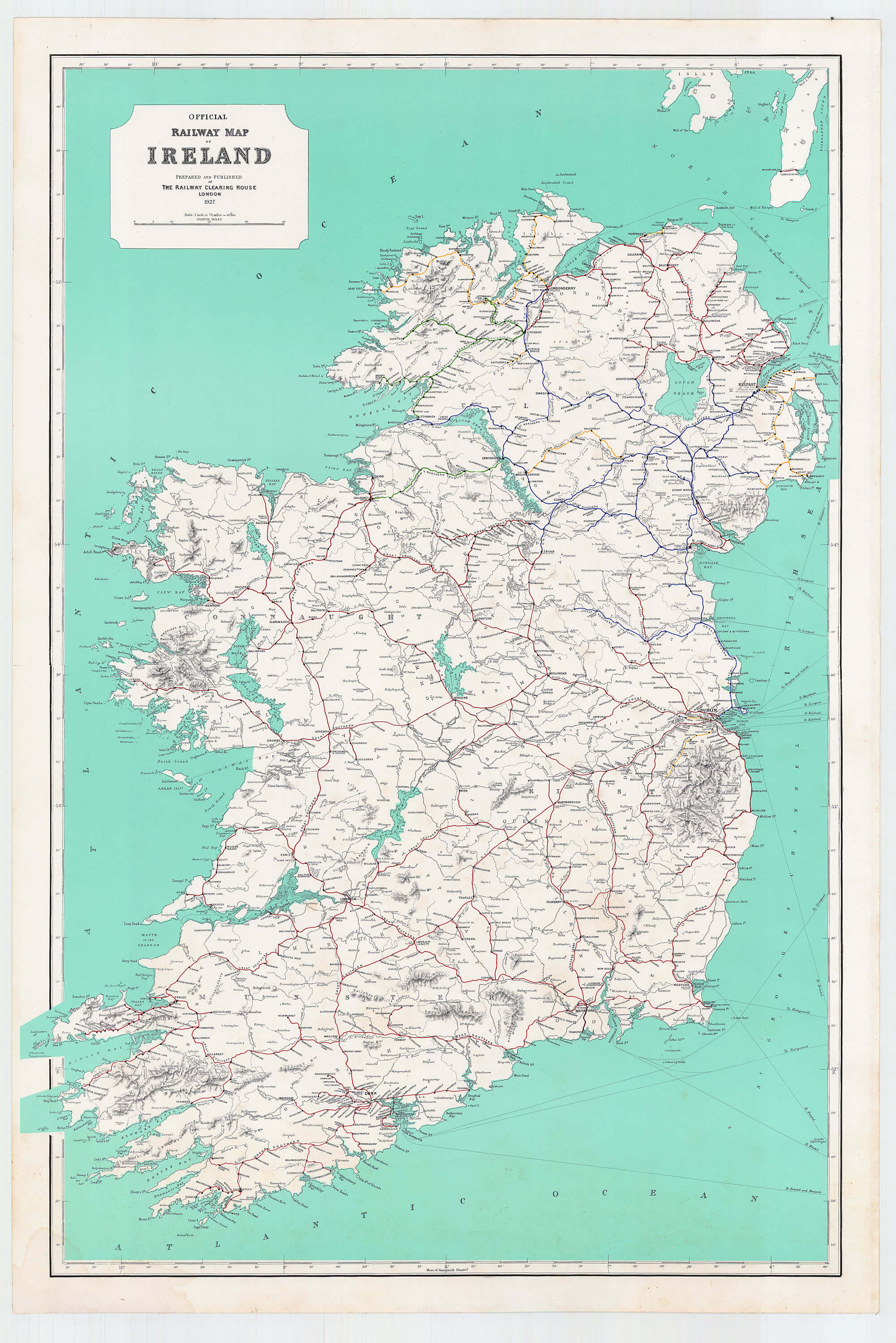 Ireland Railways 1927 