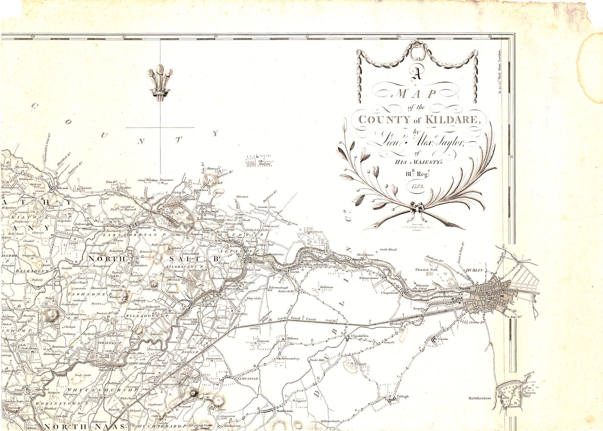 Ireland Grand Jury Maps Kildare – L Brown Collection