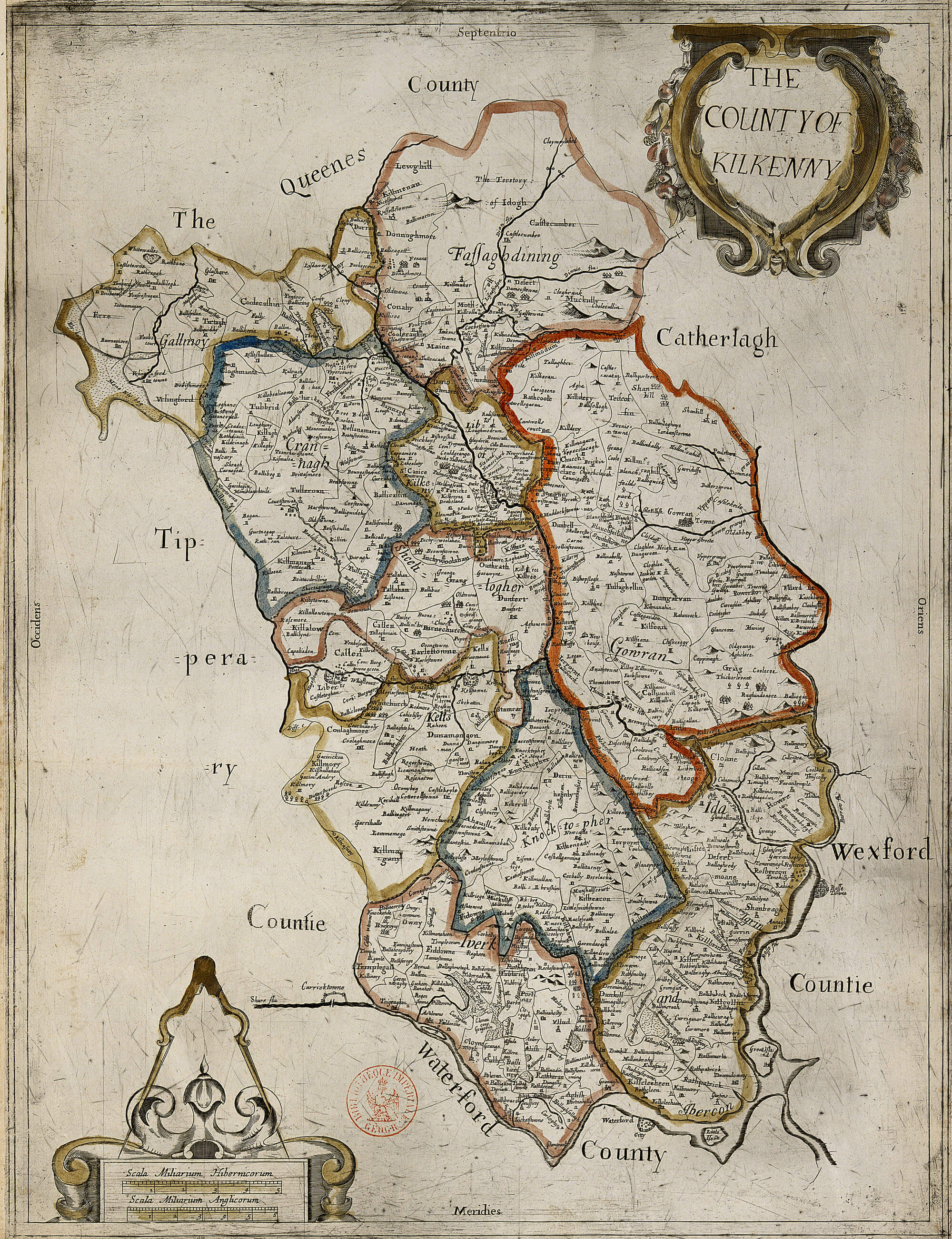 Ireland Barony Maps County Kilkenny – L Brown Collection
